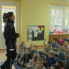 Prelekcja z policjantką \"Bezpieczne ferie\"